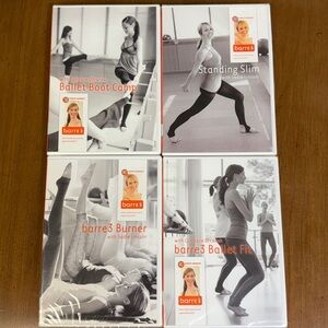Lot DVD barre3 Ballet Fit Boot Camp Burner Candace Ofcacek Sadie Lincoln Sealed